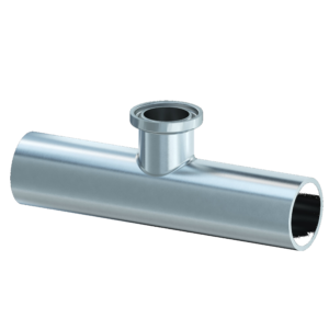 DT-4.1.2-7 (DT-14) - ASME BPE SF4  <br>Té réduit BW/TC