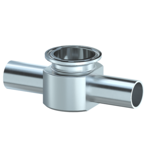 DT-4.1.2-10 (DT-28) - ASME BPE SF4 <br> Té instrumentation