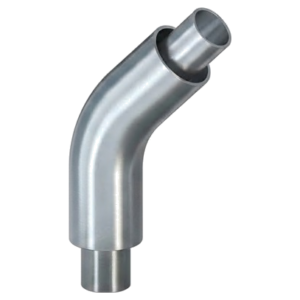 <center>Coude COAX 45° <br> <center>TCC® 0.80 µm, 316L