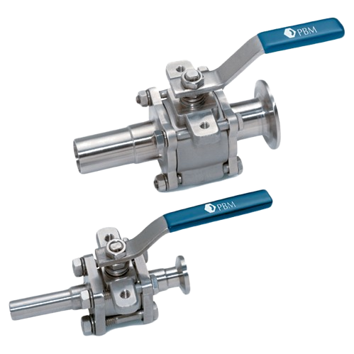 <center>Vannes à boisseau 2 voies<br><br><center>IMI PBM